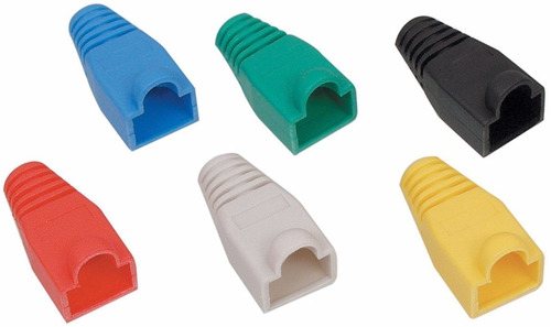 Super Oferta! Capuchones P/ Fichas Rj45 Bolsa De 100u.