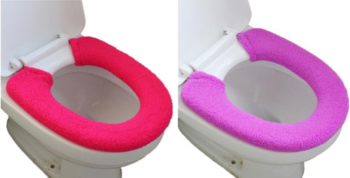 Funda De Asiento De Inodoro Lavable Baño