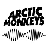 Sticker Arctic Monkeys Silueta Calcomania Vinil Estampado