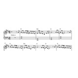 Partitura  No Me Olvides De Abel Pintos Para Piano / Órgano