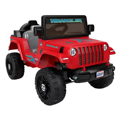 Vehículo Montable Fisher-price Power Wheels 6v Jeep Wrangler | Envío gratis