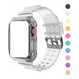 Pulso Manilla Correa En Silicona Para Apple Watch Iwatch