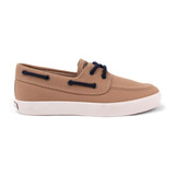 Tenis Cole Haan Náutico Para Niño Khaki Con Azul Marino