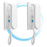 Telefono Para Porteros Electricos Universal Blanco X2 Unidad