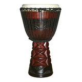 X8 Tambores Djembe Profesional Rubi Original, Mediano