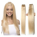  Extensión Natural De Cabello 100% Humano Lace Clip