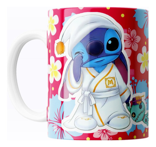 Taza De Café Stitch Café Por Favor 325ml