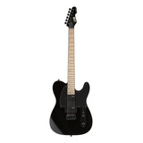 Guitarra Eléctrica Ltd Te Series Te-200 De Caoba Black Con Diapasón De Arce