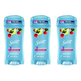 Secret X3 Desodorante Antitranspirante Clear Gel Berry 6c