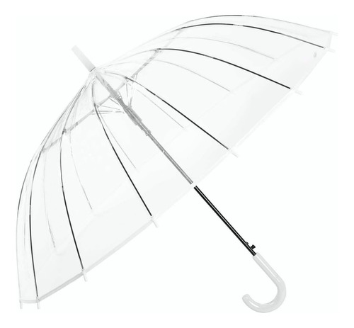 Paraguas Transparente, Sombrillas, Paraguas Semiautomático