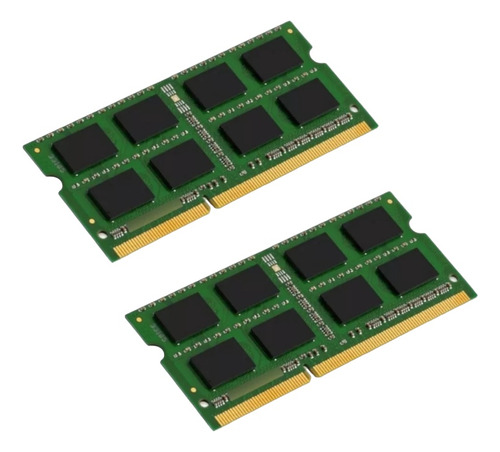 Pack Memoria Ram 8gb (4x2) Ddr3l Sodimm 1600mhz Pc3l 1.35v