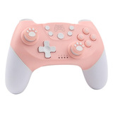 Control Inalambrico Pc Switch Vibracion Recargable Kawaii