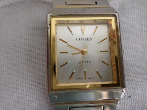 Reloj Pulsera Citizen Quartz Funcionando 3 Por 2 Cm