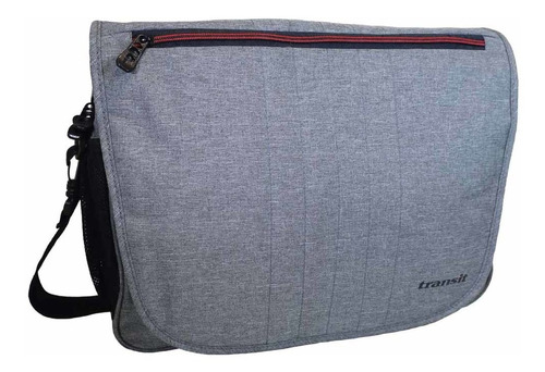 Morral Cartera De Hombre Portanetbook Transit Negro O Gris