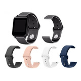 01 Pulseira Silicone 20mm P68/p70/p80/t80/amazfit Gts, Bip