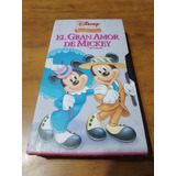 Vhs El Gran Amor De Mickey