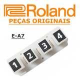 Borracha, Botão 1/2/3/4 Teclado Roland Ea7 