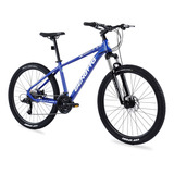 Bicicleta Benotto Montaña Fs-750 R27.5 24 Velocidades Color Azul