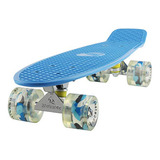 Patinetas Azul Niños Mini 22 Pulgadas Cruiser Principiante M