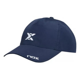 Gorra Padel Nox Logo Azul Goazubla