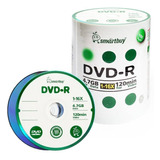 200 Dvd-r Smartbuy Verde 16x Com Nf Dvd R Virgem Dvd -r - R