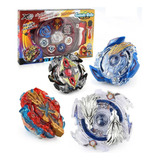 A 4 Piezas, Bey Blade Burst Spinning Tops Con Lanzador