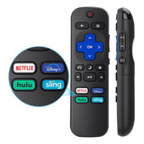 Control Remoto Compatible Rok U Tcl Netflix Disney Hulu Slin