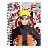 Agenda 2023 Naruto Tamanho 14x20 Capa Dura Personalizada