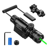 1traçante Mira Laser Verde Suporte Cano Universal Caça Rifle