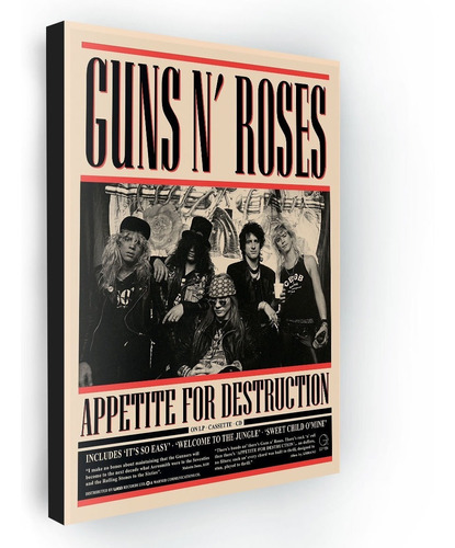 Retablos Guns N' Roses - Diseños Variados X3