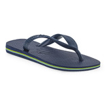 Ojotas Havaianas Brasil Azul Marino Solo Deportes