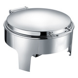 Rechaud Chaffing Dish Redondo Inox 5 Litros Orcil