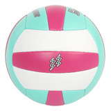 Balon De Voleibol Zoom Sports Volley Lite N°5 Vde-fcsia-bc Color Vde-fcsia-bco