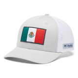 Gorra Columbia Pfg Ajuste Elastico Mexico Flag Cu0117-018