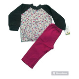 Conjunto 2 Piezas Blusa Pantalón Unicornio Niña 24 Meses