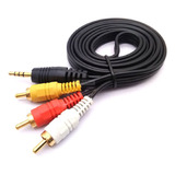 Cable Av Audio Video Rca 3x1 1.5 Metros