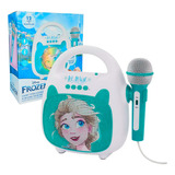 Parlante Portatil Bluetooth Karaoke Disney Frozen