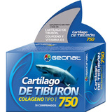 Suplemento En Comprimidos Geonat  Cartilago De Tiburon