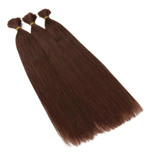 Cabello Humano Remy Bulk, Liso Natural, 40 Cm, 50 G