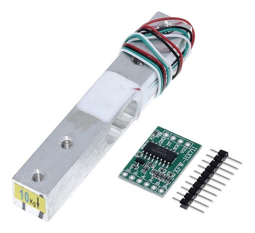 Kit Celda De Carga 20 Kg Arduino Raspberry Pi