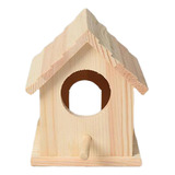 Caja De Cría De Pájaros Pequeños De Madera Casa De Tipo 1