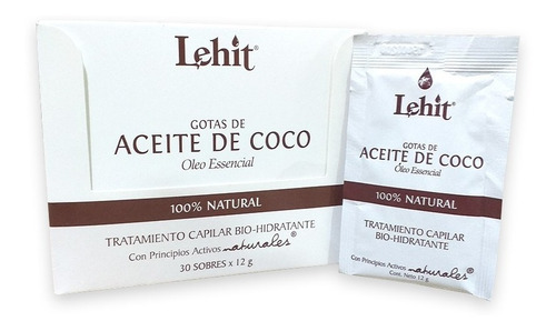 Lehit Aceite  Coco 30 Sobres - g a $4332