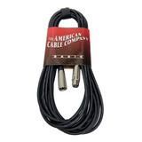 Cable De Microfono Xlr A Xlr 9mt 30p Ms2-30 American Cable