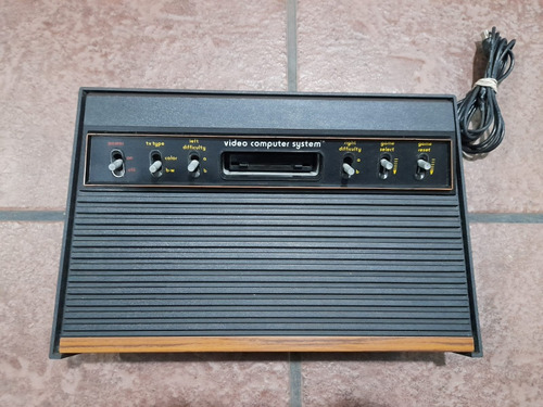 Atari 2600 Sixer Madera Wood,funcionando Perfectamente 