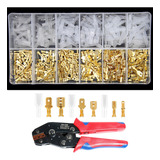 Kit Conector Rápido 450 Piezas Macho Empalme Terminal Crimpa