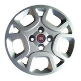 Juego 4 Tazas Rod. 14 Logo Fiat Uno Novo Y Uno Way Atractive