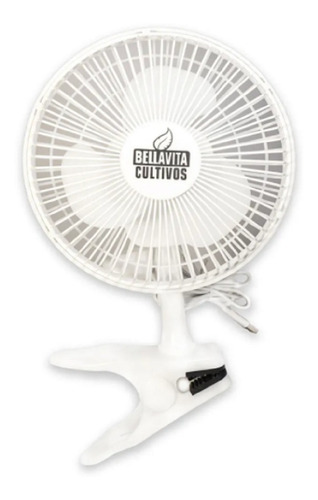 Ventilador Clip Fan Cultivo Indoor Bella Vita 220v