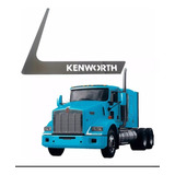 Par De Lagrimeros Para Kenworth T800 Grabado Con Letras Kw.