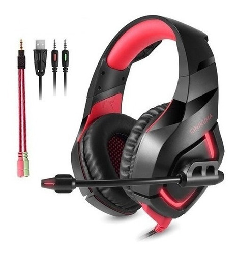 Headset Gamer Fone Profissional Celular Xbox Onikuma P2 K1