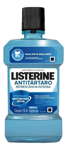 Antisséptico Bucal Listerine Antitártaro 250ml